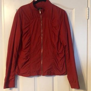 Red Bomber Jacket